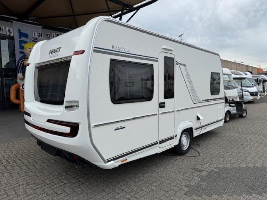 Fendt Bianco Activ 445 SFB 2026 NIEUW BINNEN!!!, Caravans en Kamperen, Caravans, Schokbreker, Overige typen, Bedrijf, Treinzit