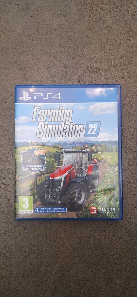 Farming Simulator 22 ps4, Vanaf 18 jaar, 1 speler, Ophalen of Verzenden, Zo goed als nieuw