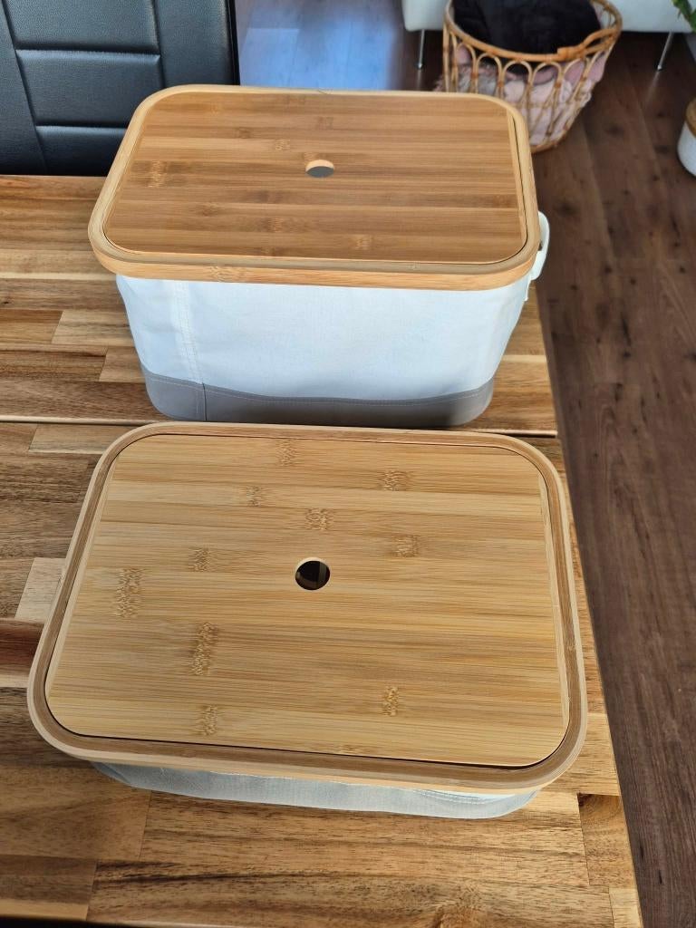 2x IKEA RABBLA opbergdoos – bijna nieuw, Ophalen, Zo goed als nieuw