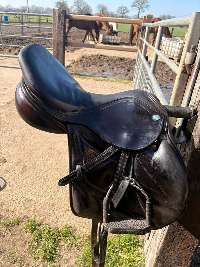 MSFC zadel & Kieffer vzh zadel, Dieren en Toebehoren, Ophalen of Verzenden, Zo goed als nieuw, Recreatie