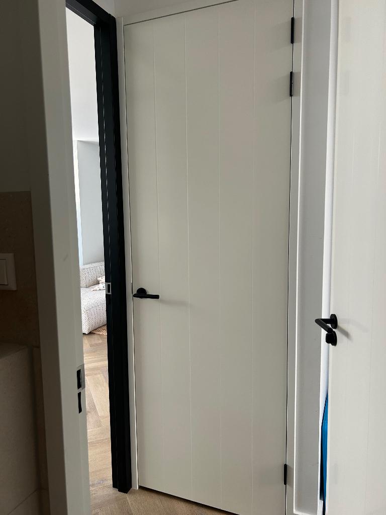 Binnendeur  met kozijn., Ophalen, Minder dan 80 cm, Binnendeur, Zo goed als nieuw