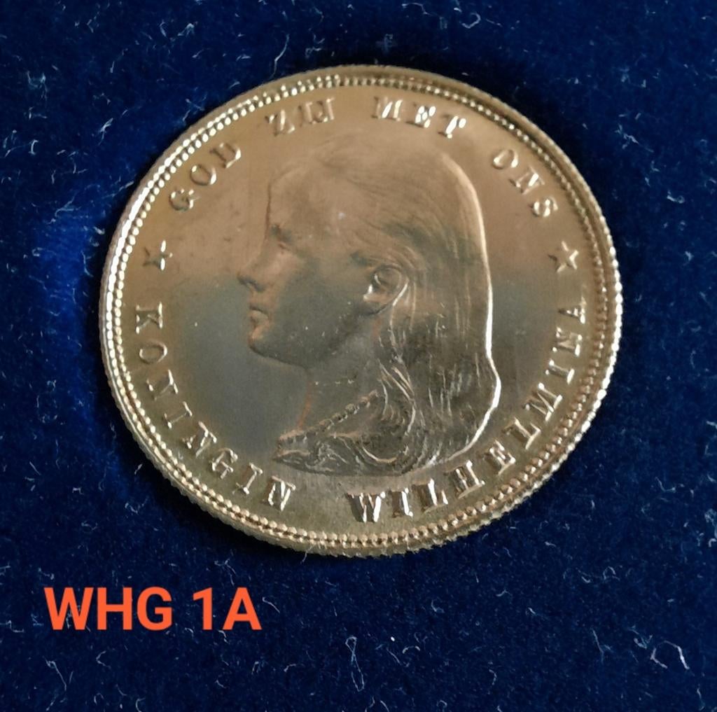 Wilhelmina 1897 gouden 10G Nederland, Ophalen, Koningin Wilhelmina