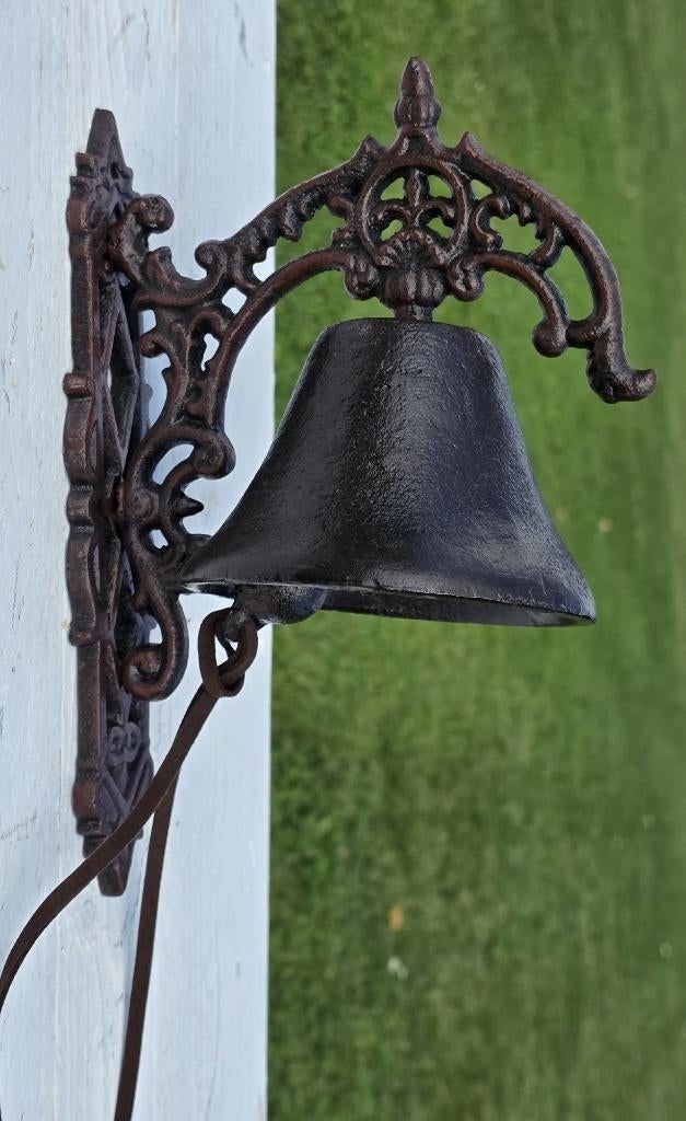 DEURBEL / GIETIJZER / €19,95, Huis en tuin decoratie Marie, Nieuw, Info@huisentuindecoratiemarie.nl, Peize