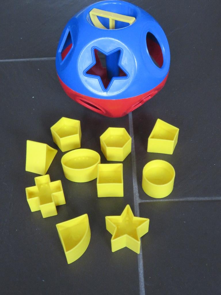 Tupperware vormenbal Hollebol met 10 vormen, Ophalen of Verzenden, Gebruikt, Overige typen