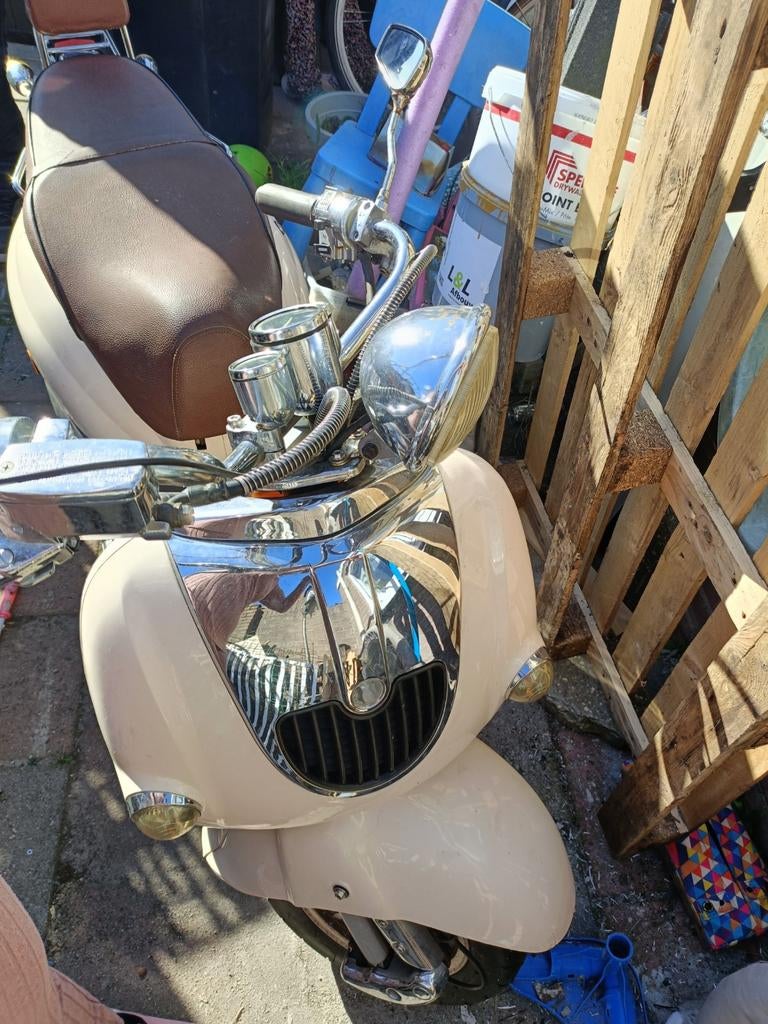 Senzo scooter, Fietsen en Brommers, Scooters | Overige merken, Ophalen, Gebruikt, Benzine