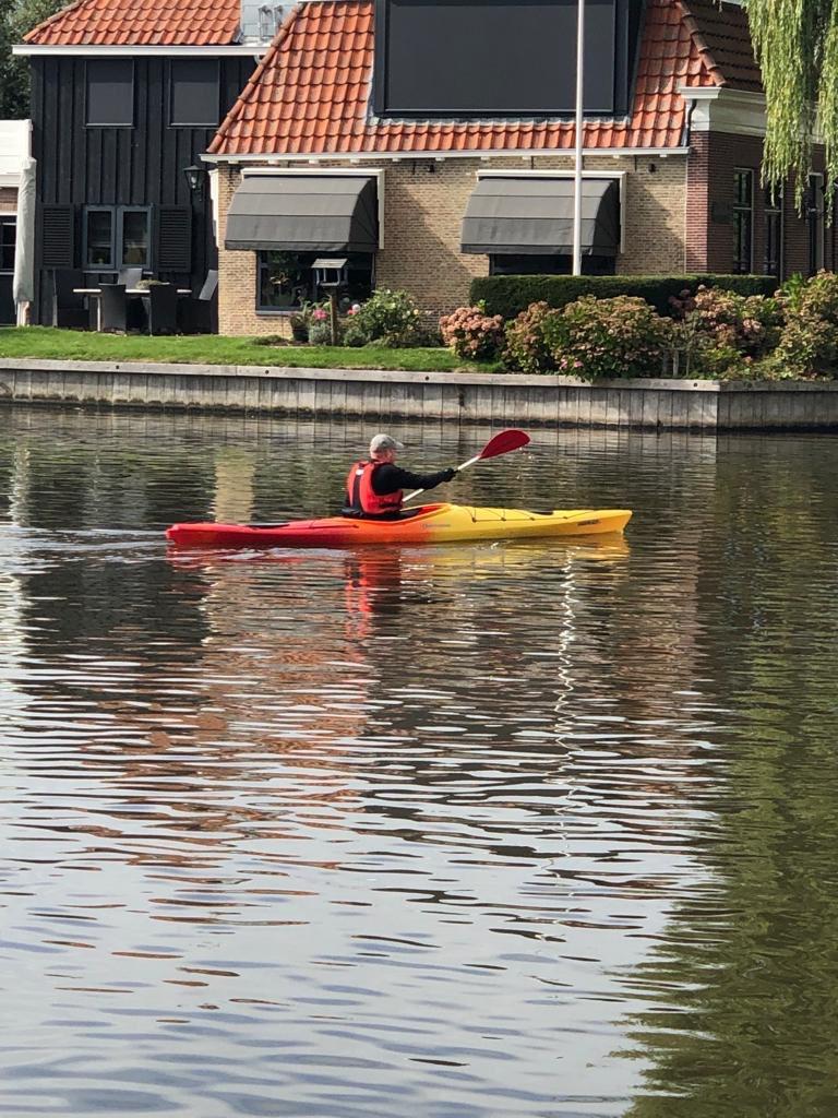 Kajak met toebehoren te koop, Watersport en Boten, Ophalen, Zo goed als nieuw, 1-persoons