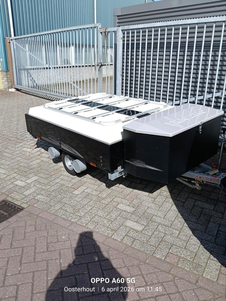 Vouwwagen trigano, Ophalen