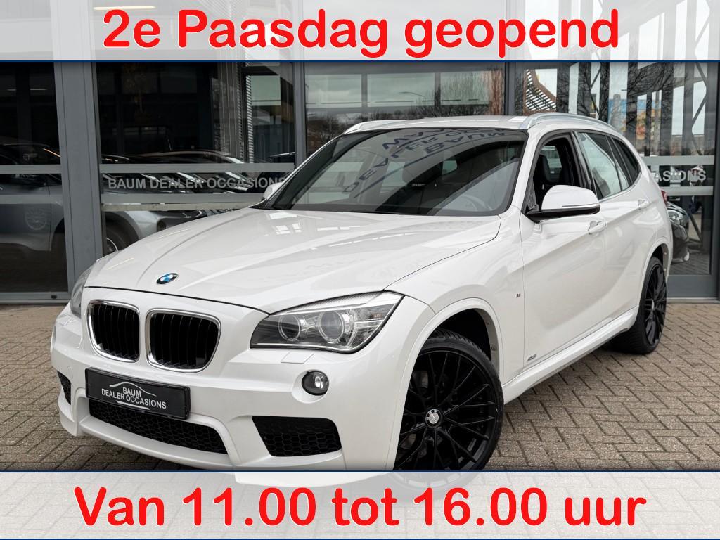 Bmw X1 SDRIVE20I HIGH EXEC.M SPORT AUTOMAAT LEER NAVI PDC, Euro 6, 4 cilinders, Wit, 184 pk
