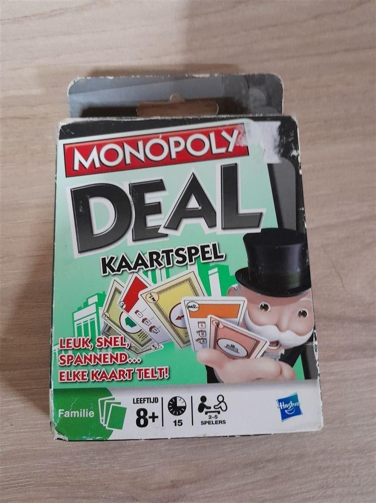 Monopoly deal - kaartspel - s3894, Verzenden, Zo goed als nieuw