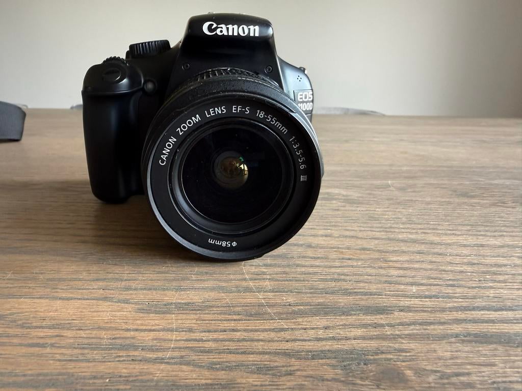 Canon EOS 1100D spiegelreflexcamera, Spiegelreflex, Canon, Ophalen of Verzenden, Zo goed als nieuw