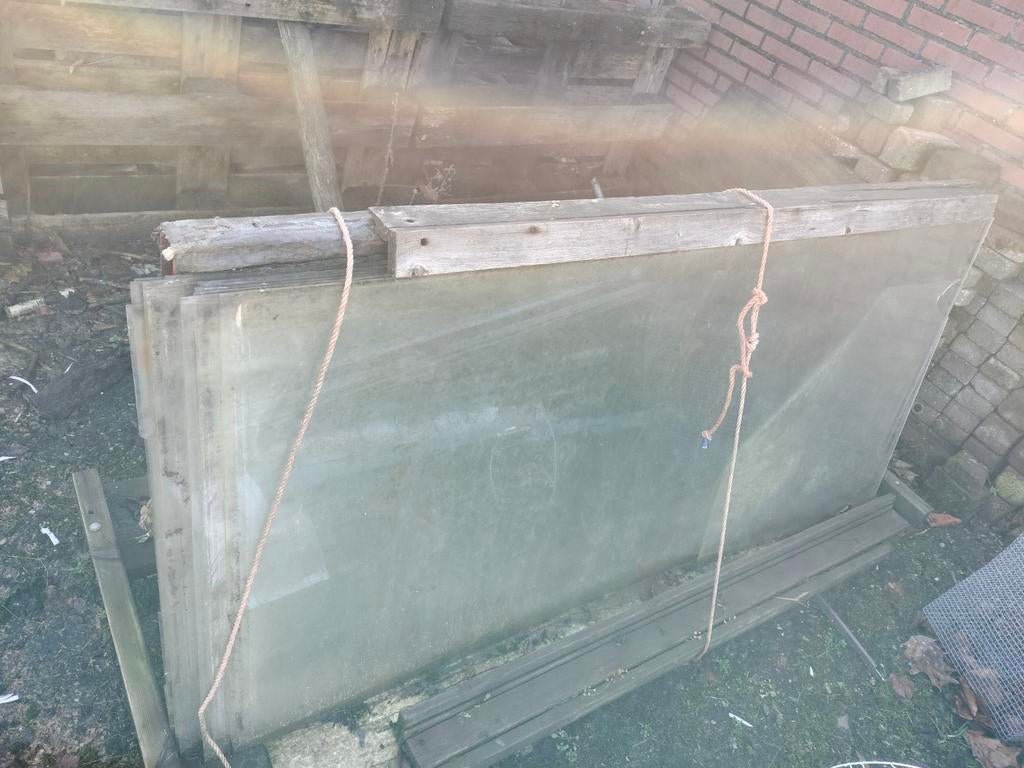 Kasglas / Tuinbouwglas, Ophalen, Gebruikt, 80 tot 120 cm, 80 tot 120 cm