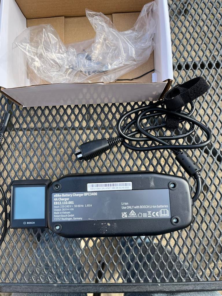 Bosch eBike acculader BPC3400 en display, Bosch, Ophalen of Verzenden, Zo goed als nieuw, Bosch
