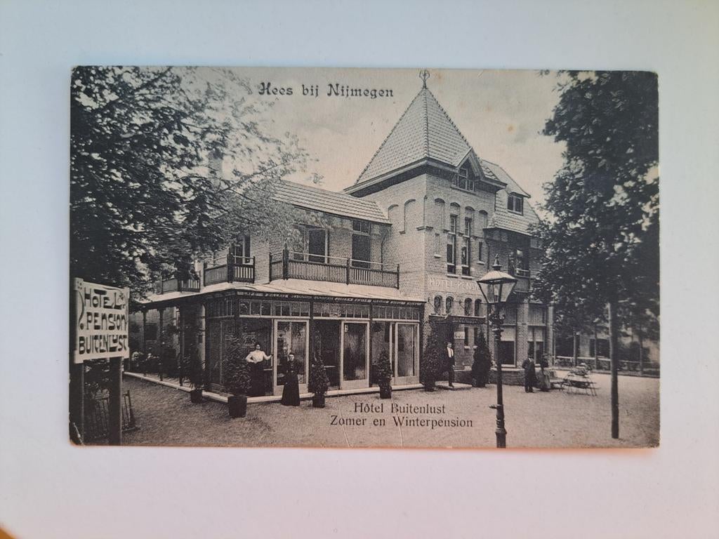 Hees bij Nijmegen, Hotel Buitenlust, Ophalen of Verzenden, Voor 1920, Gelderland
