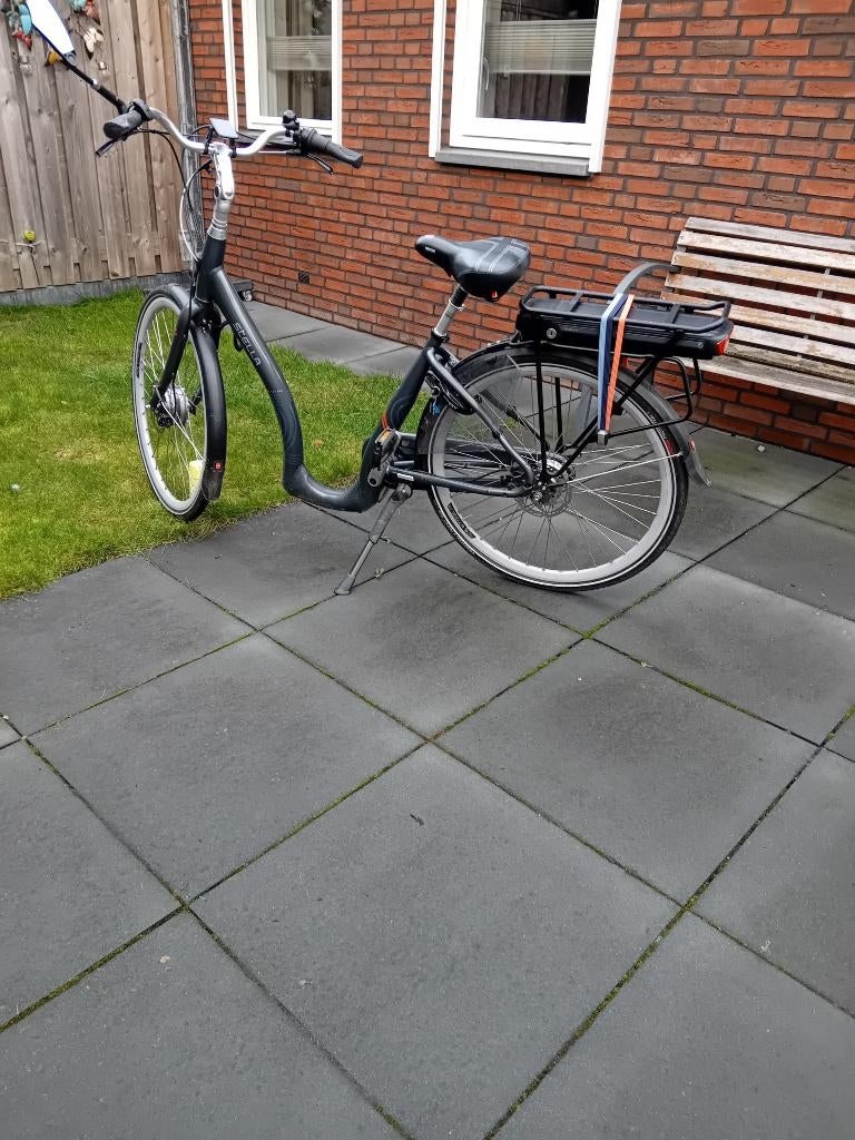 E-bike Stella lage instap, Fietsen en Brommers, Elektrische fietsen, Zo goed als nieuw, 51 tot 55 cm, 50 km per accu of meer, Ophalen