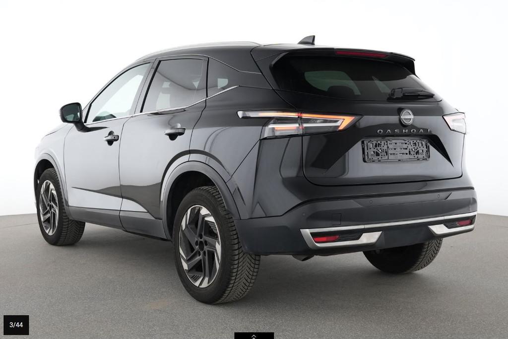 Nissan QASHQAI 1.3 158 pk MHEV Xtronic N-Connecta Automaat G, 12 maanden, Zwart, 4 cilinders, Leder en Stof