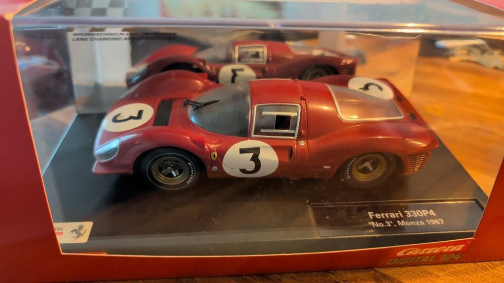 Carrera Digital 124 Ferrari 330P4 "No.3" Monza 1967, Ophalen of Verzenden, Zo goed als nieuw, Elektrisch, Carrera