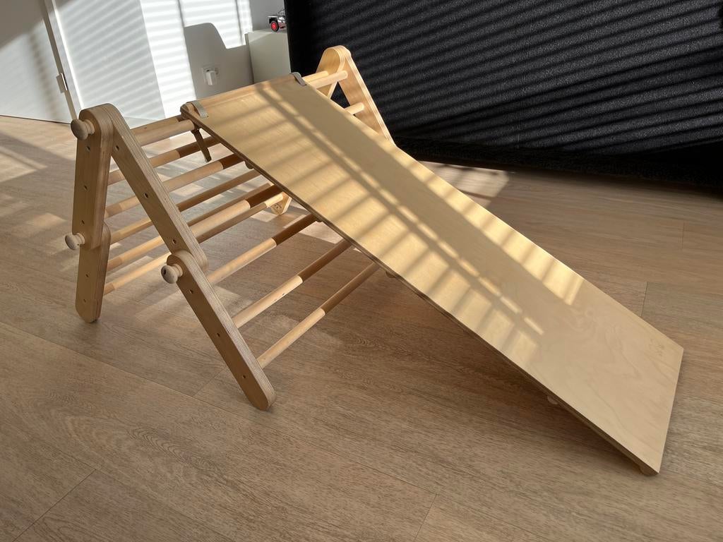 Ette Tete klimrek inclusief glijbaan, Kinderen en Baby's, Speelgoed | Buiten | Speeltoestellen, Ophalen, Zo goed als nieuw, Glijbaan