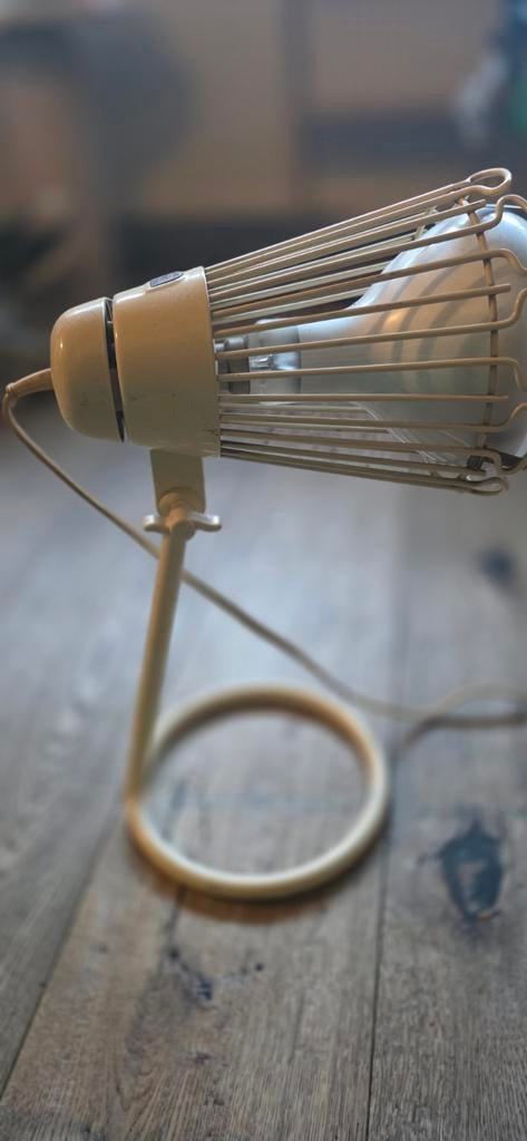 Een prachtige philips lamp jaren 50/60 staal frame design, Ophalen of Verzenden