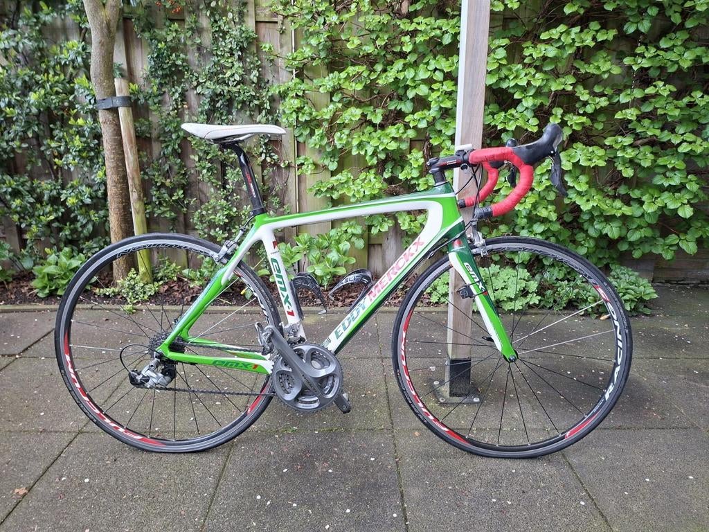 Eddy Merckx EMX-1 Carbon Racefiets, Fietsen en Brommers, Gebruikt, 15 tot 20 versnellingen, 53 tot 57 cm, Ophalen