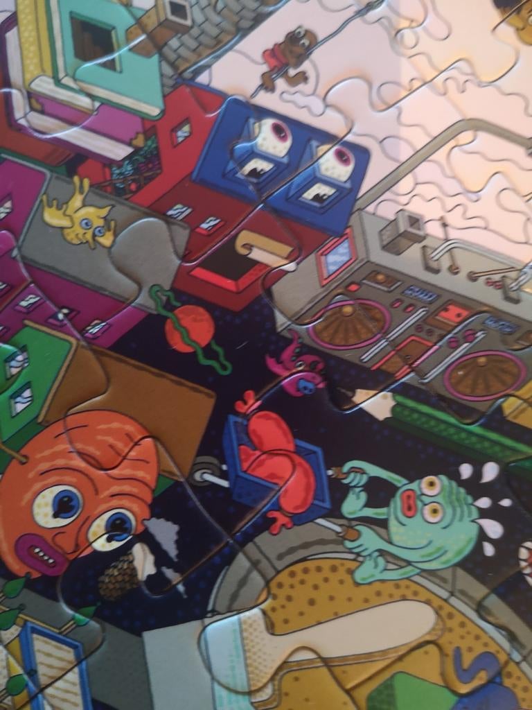 Ikea puzzel 211stuks compleet, Ophalen of Verzenden, 500 t/m 1500 stukjes, Zo goed als nieuw