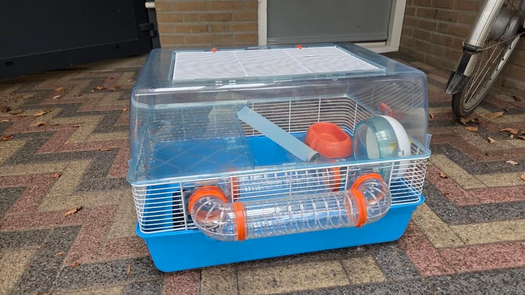 Grote cavia ,hamster kooi, Dieren en Toebehoren, Kooi, Minder dan 75 cm, Zo goed als nieuw, Cavia