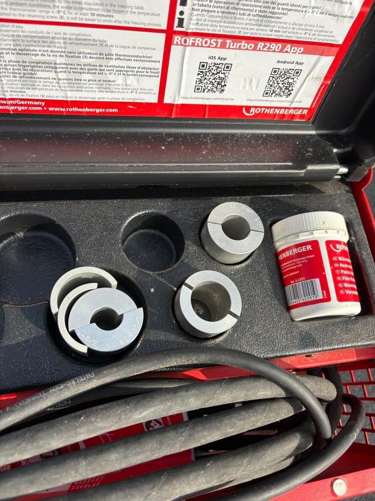 Rothenberger ROFROST Turbo R290 pijpbevriezer, Hoofdstraat 96A, Ophalen of Verzenden, Zo goed als nieuw, Martsmand@gmail.com