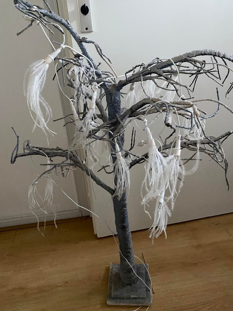 Leuk boompje met verlichting, Ophalen of Verzenden, Zo goed als nieuw