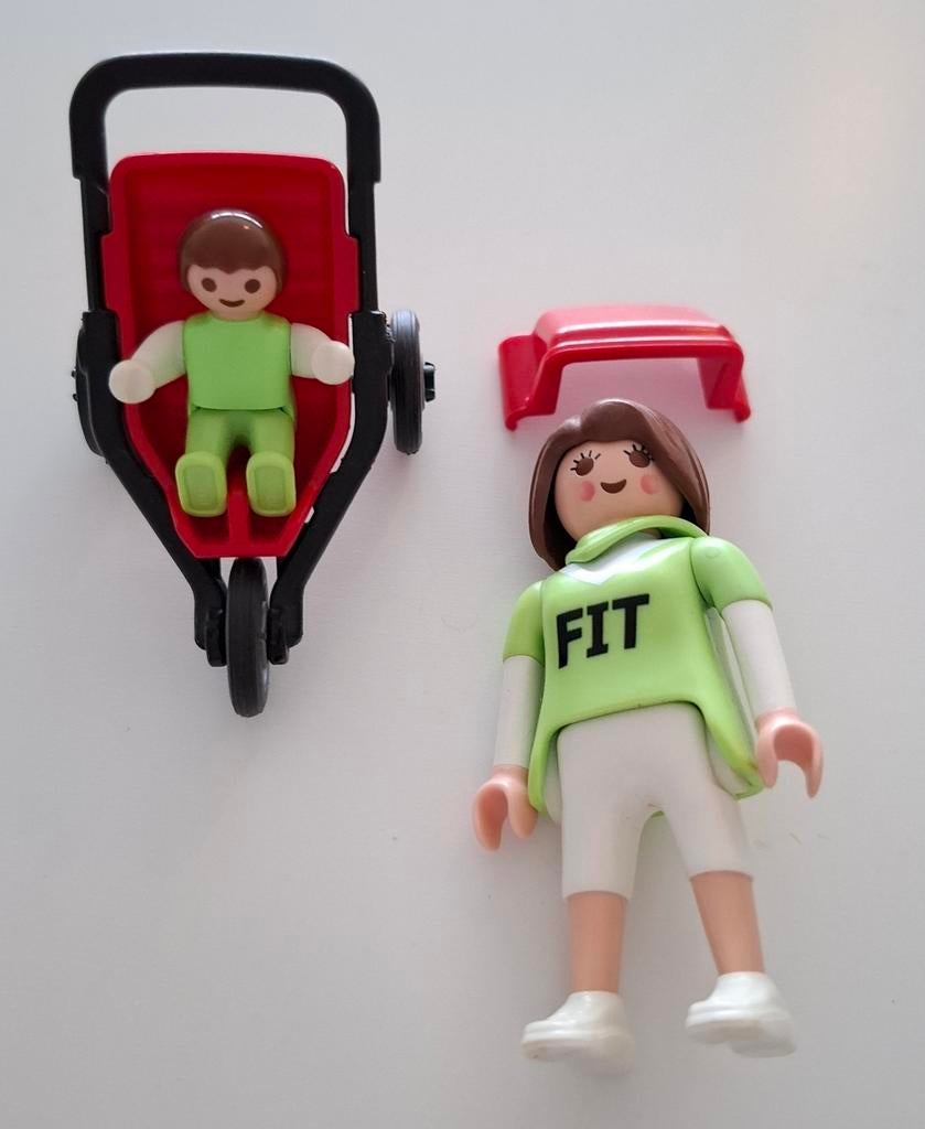Playmobil Moeder met buggy - 4697, Ophalen, Zo goed als nieuw, Complete set