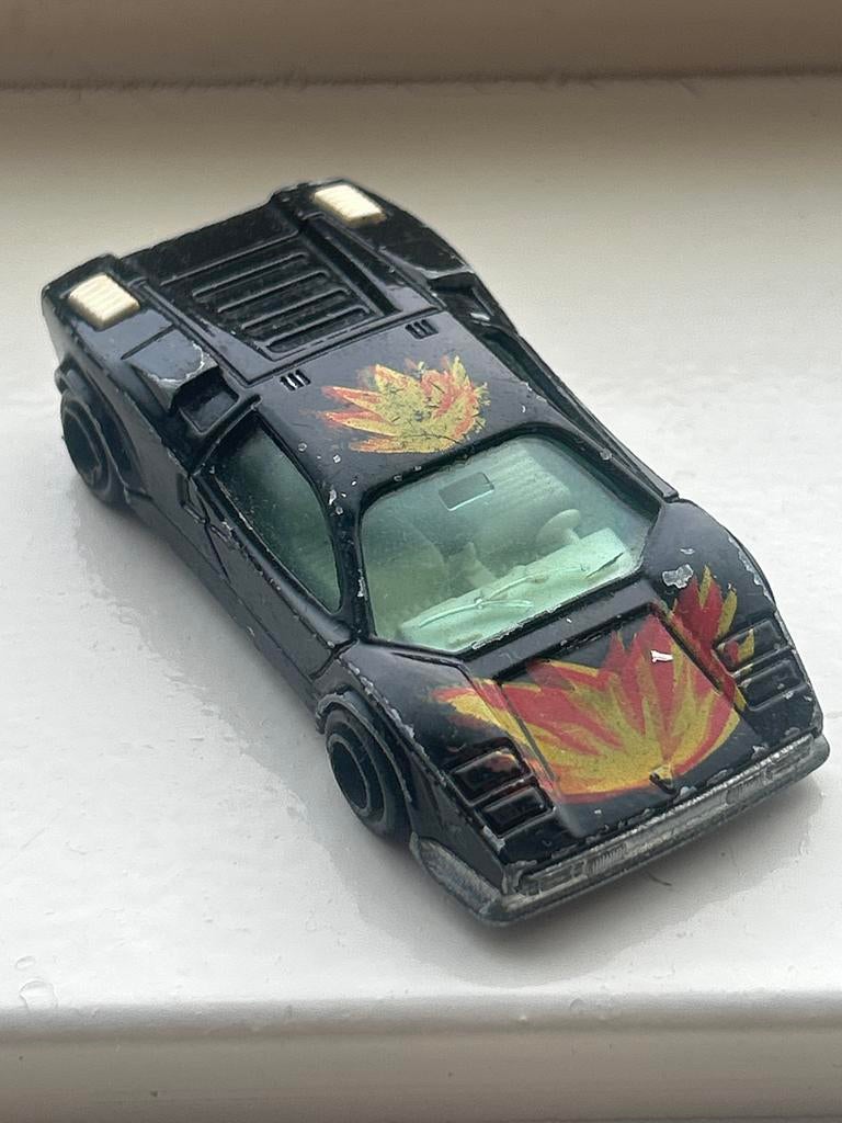 Majorette Lamborghini Countach 1/66, Ophalen of Verzenden, Gebruikt, Auto, Overige merken