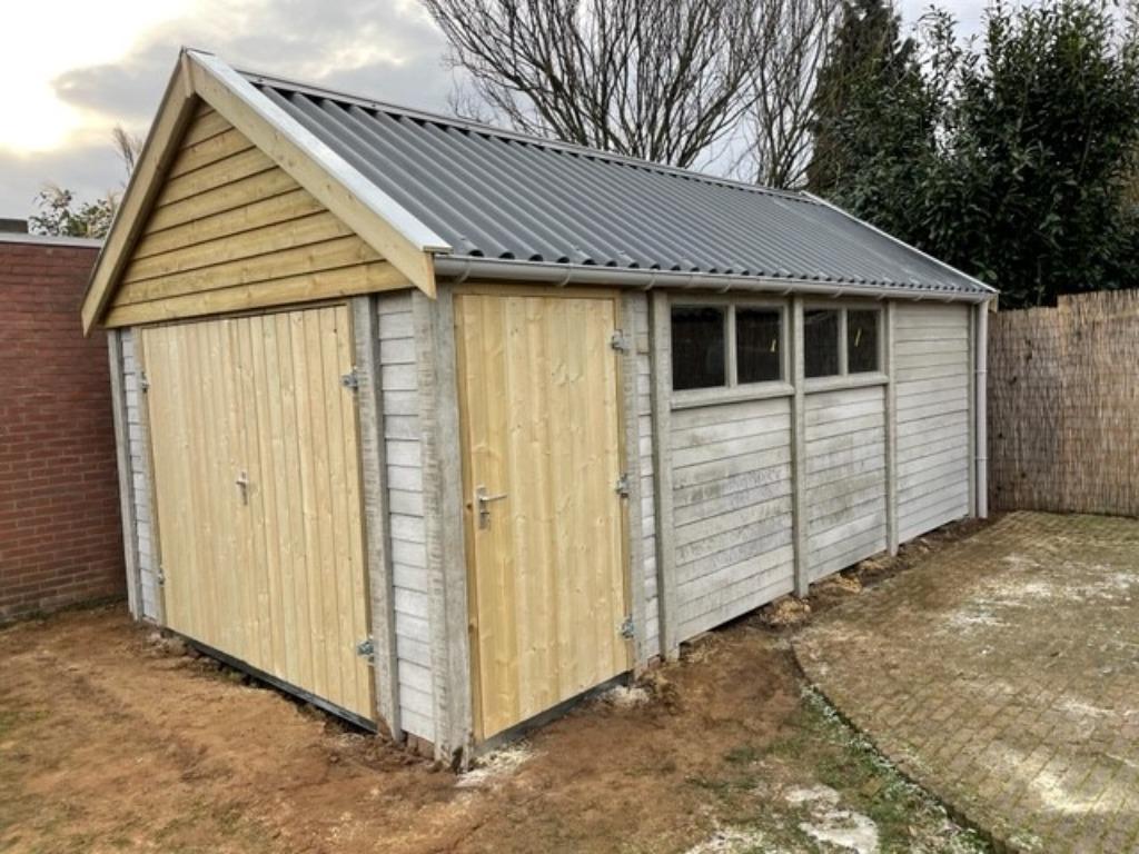 Beton Systeembouw super voordelige bergingen garages loodsen, Tuin en Terras, Tuinhuizen, Overige materialen, 200 tot 400 cm, Overige typen