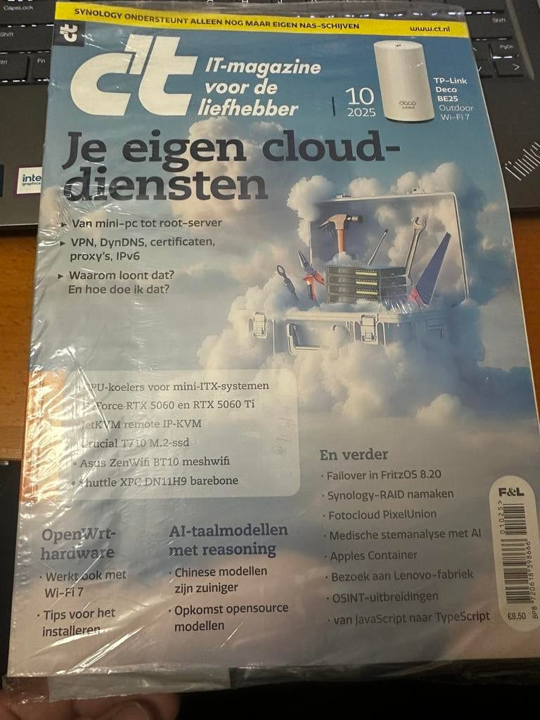 Ca. 50x C't magazine, meeste nog in plastic hoes. T/m 2025., Ophalen of Verzenden, Nieuw