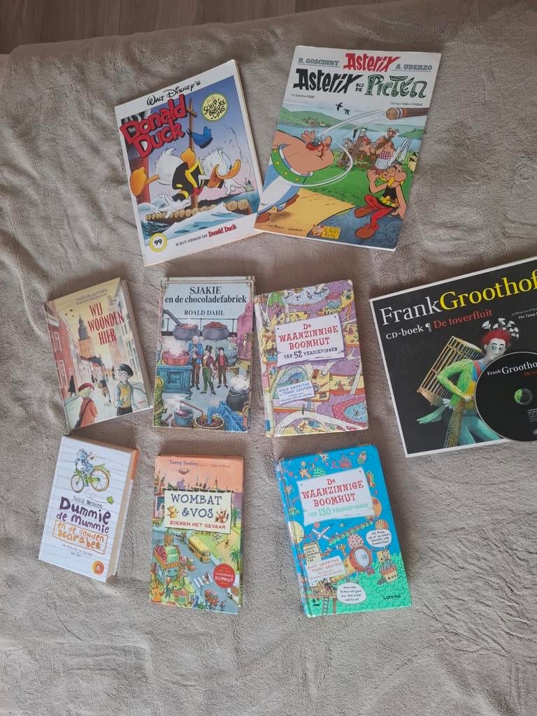 De Waanzinnige Boomhut, Dummie de Mummie en WomBat &  Vos, Ophalen of Verzenden, Zo goed als nieuw, 6 tot 12 maanden