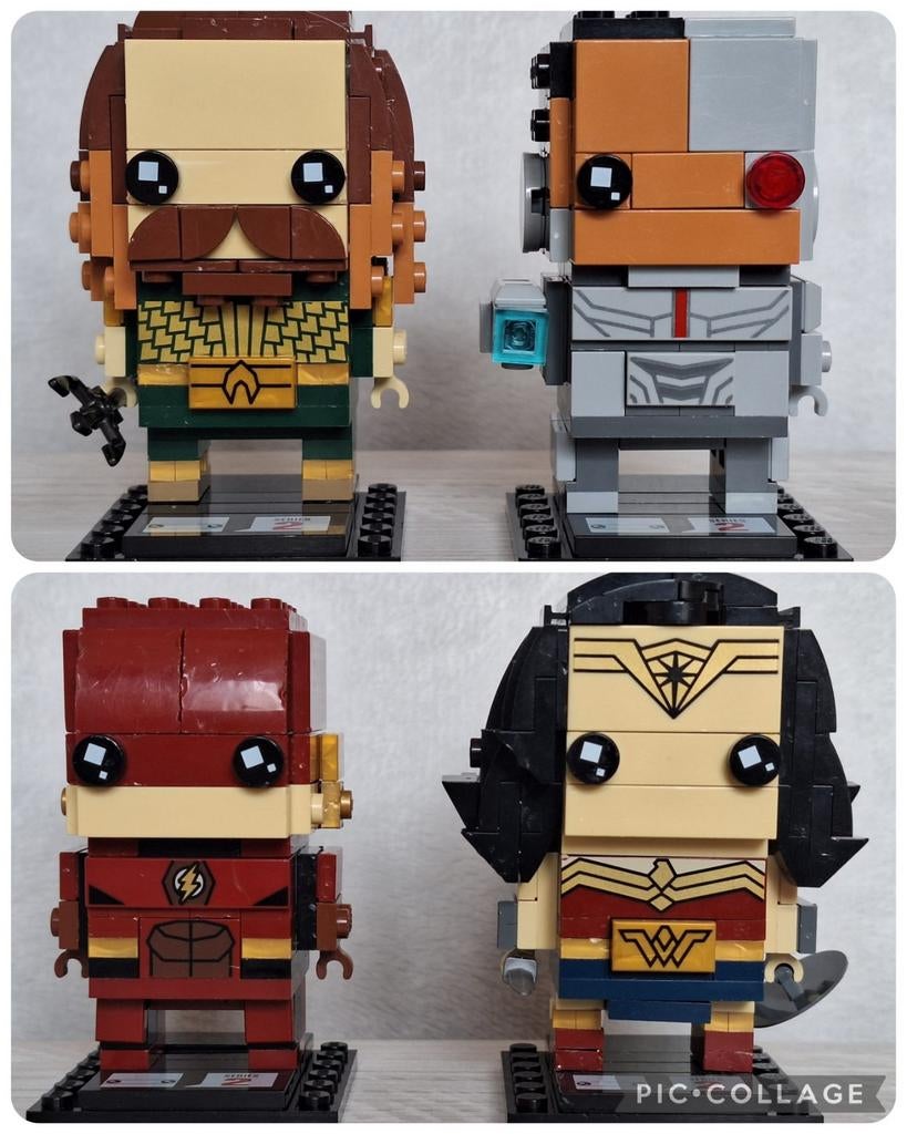 HARRY POTTER BRICK 'HEADS' LEGO 41598 t/m 41601, Ophalen