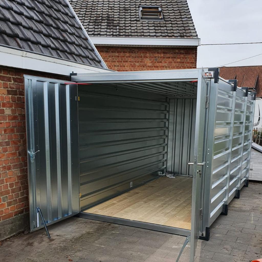 bakfiets/duofiets/rolstoelfiets/stalling/snelbouwcontainer, Ophalen of Verzenden, Nieuw, Goederen, Overige merken