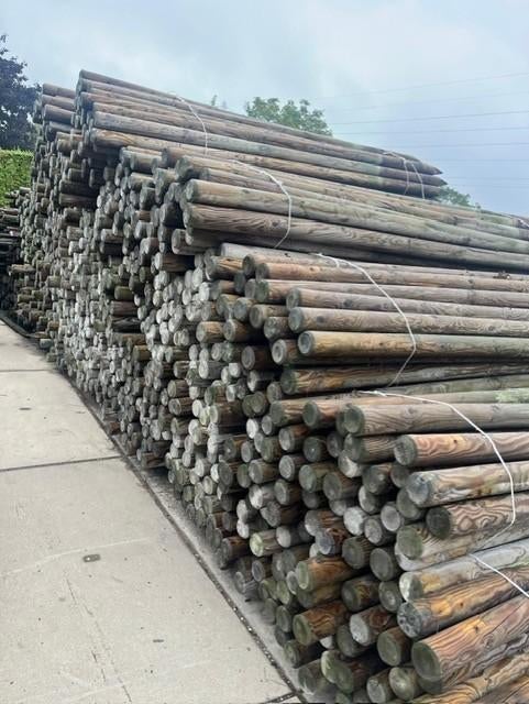 BOOMPALEN, Tuin en Terras, Palen, Balken en Planken, Ophalen, Minder dan 180 cm, Palen