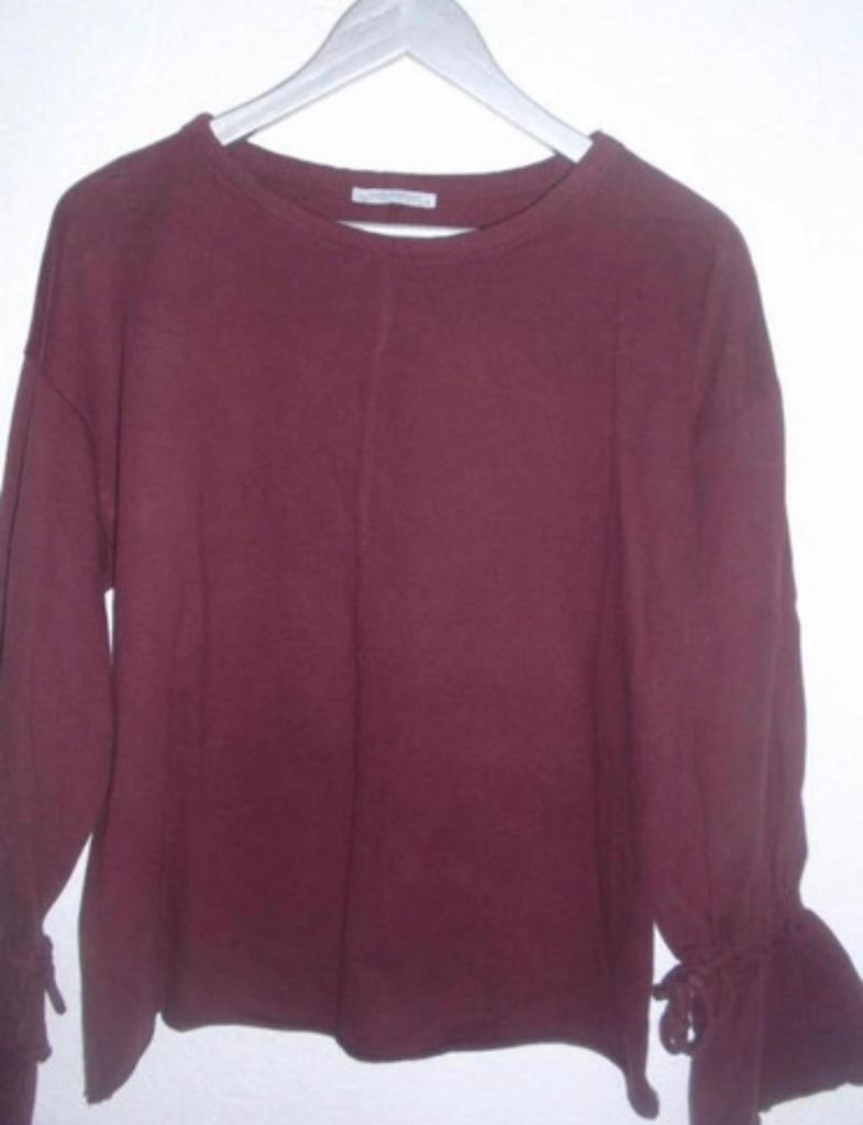 Maat M - trui van zara TRAPALUE- Bordeaux rood, Ophalen of Verzenden, Zo goed als nieuw, Maat 38/40 (M), Rood