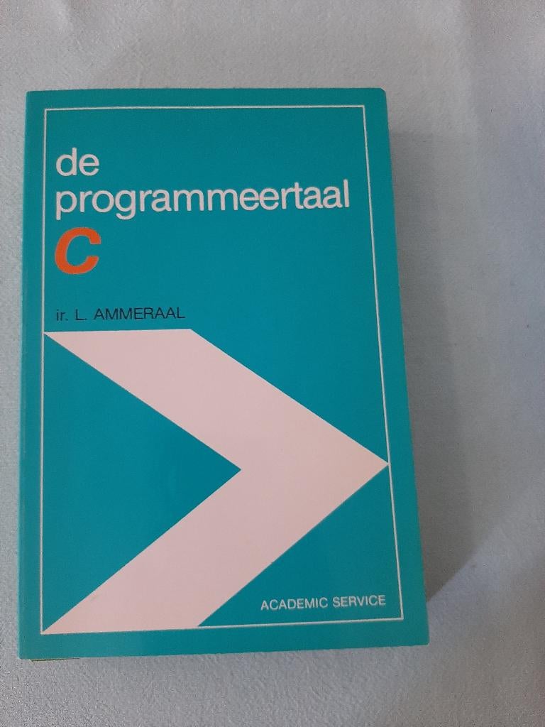 de Programmeertaal C, Boeken, Informatica en Computer, Gelezen, Ophalen of Verzenden