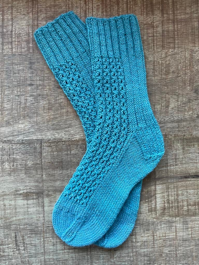 Handgebreide wollen sokken - Maat 36, Kleding | Dames, Sokken en Kousen, Nieuw, Sokken en Kniesokken, Maat 35 t/m 38, Overige kleuren