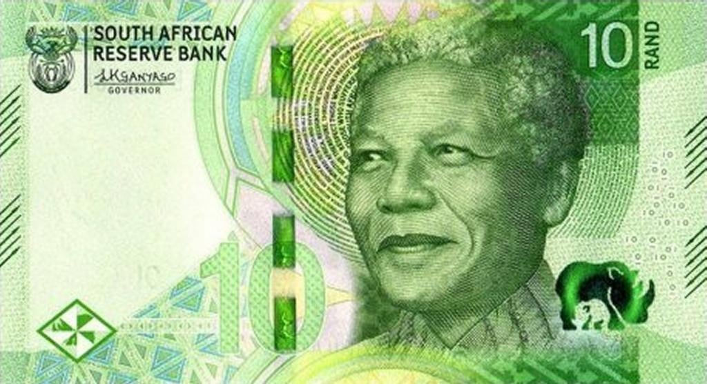 Zuid-Afrika bankbiljet 10 Rand Nelson Mandela 2023 UNC, Postzegels en Munten, Ophalen of Verzenden, Zuid-Afrika, Los biljet