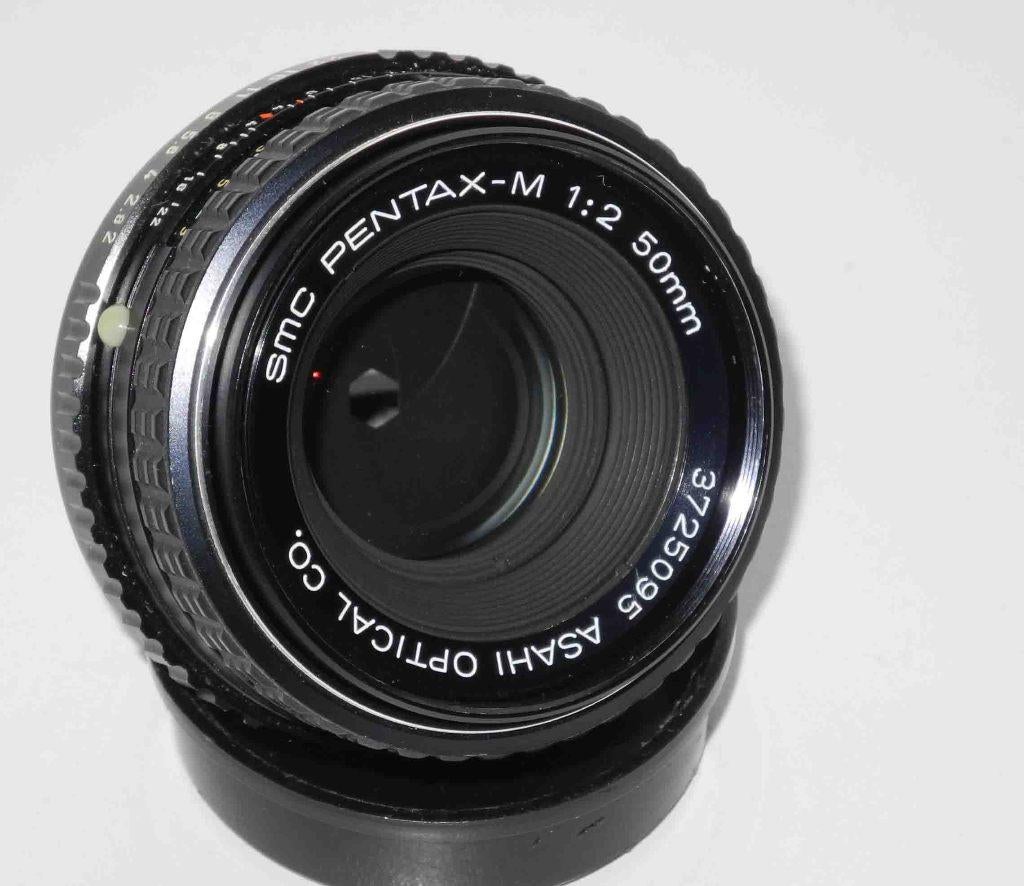 Pentax SMC M 50 2.0 PK, Ophalen of Verzenden, Zo goed als nieuw, Standaardlens