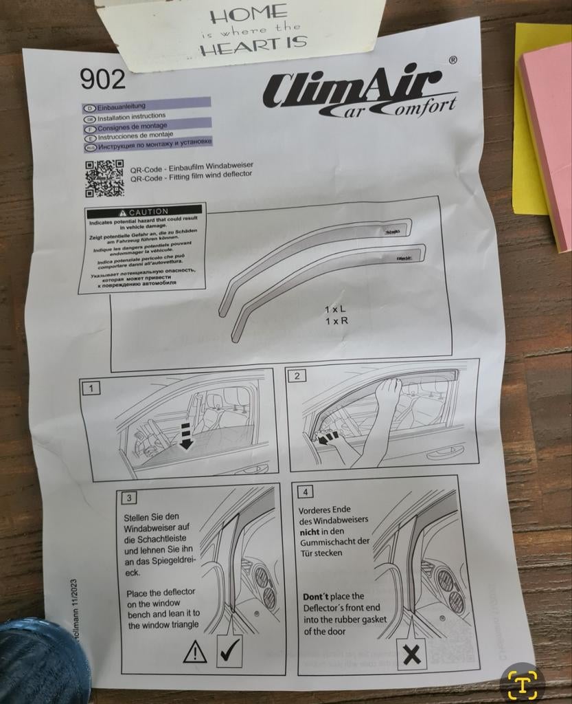 Windscherm voor  volkswagen golf, Ophalen of Verzenden