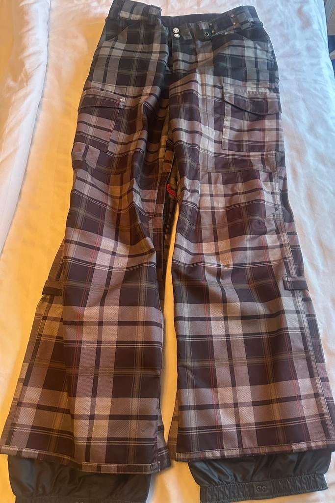 Burton Snowboard broek maat S, Ophalen of Verzenden, Zo goed als nieuw, Wit