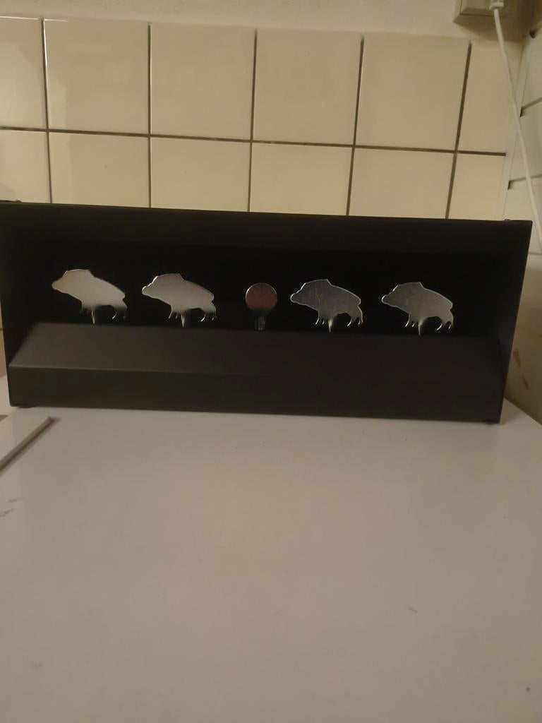 Schietdoel met 4 targets en reset-doel, Bijen