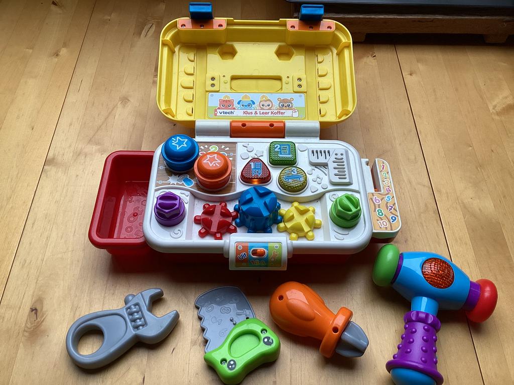 Vtech klus en leer koffer met licht en geluid, Ophalen of Verzenden