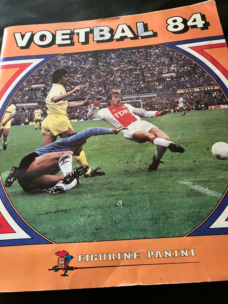 Voetbal '84 Panini, Verzamelen, Ophalen of Verzenden, Gebruikt, Ajax