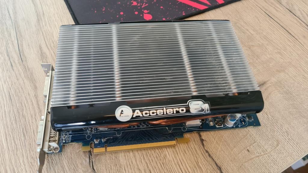 ATI Radeon HD 3870 512MB GDDR4 + Arctic Accelero S1, Gebruikt, HDMI, Ophalen of Verzenden, GDDR5