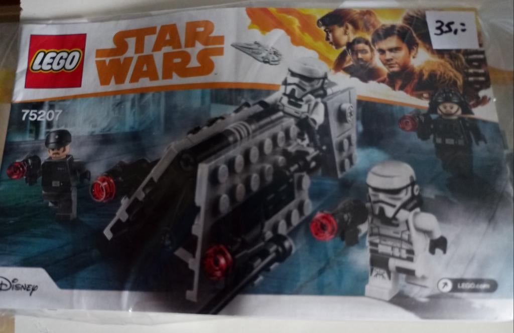 Lego Star Wars 75207 Imperial Patrol Battle Pack., Ophalen of Verzenden, Zo goed als nieuw
