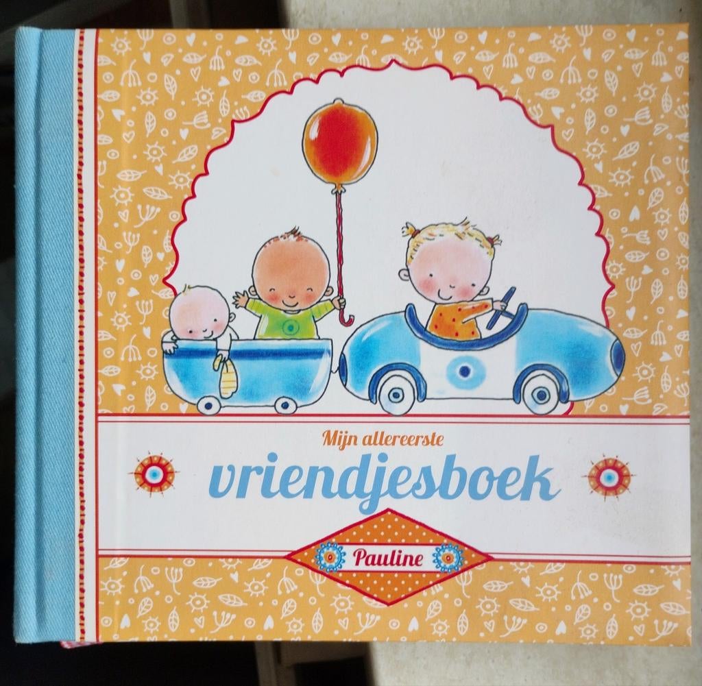 Mijn Allereerste Vriendjesboek - Pauline Oud, Ophalen of Verzenden, Uitklap-, Voel- of Ontdekboek, Pauline Oud, 0 tot 6 maanden