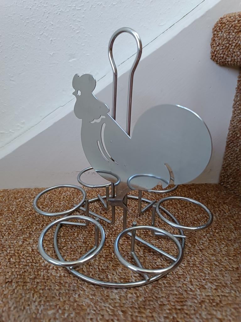 Eierhouder metaal, Ophalen of Verzenden