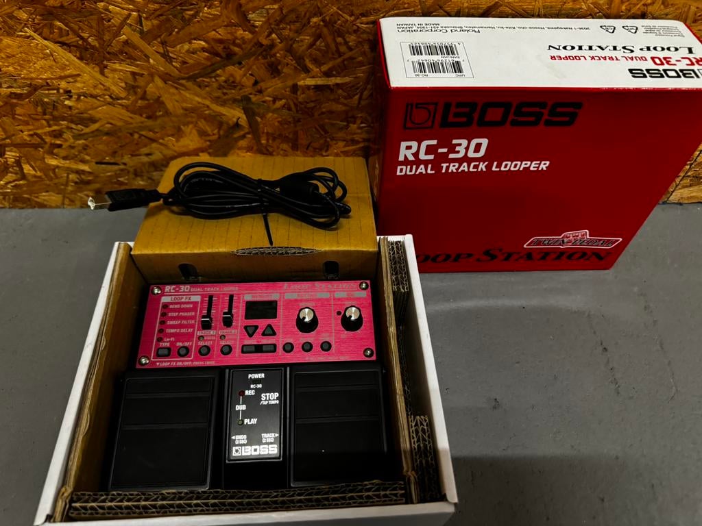 Boss RC-30 Dual Track Loop Station – Incl Doos – ReK4, Overige typen, Ophalen of Verzenden, Zo goed als nieuw, X